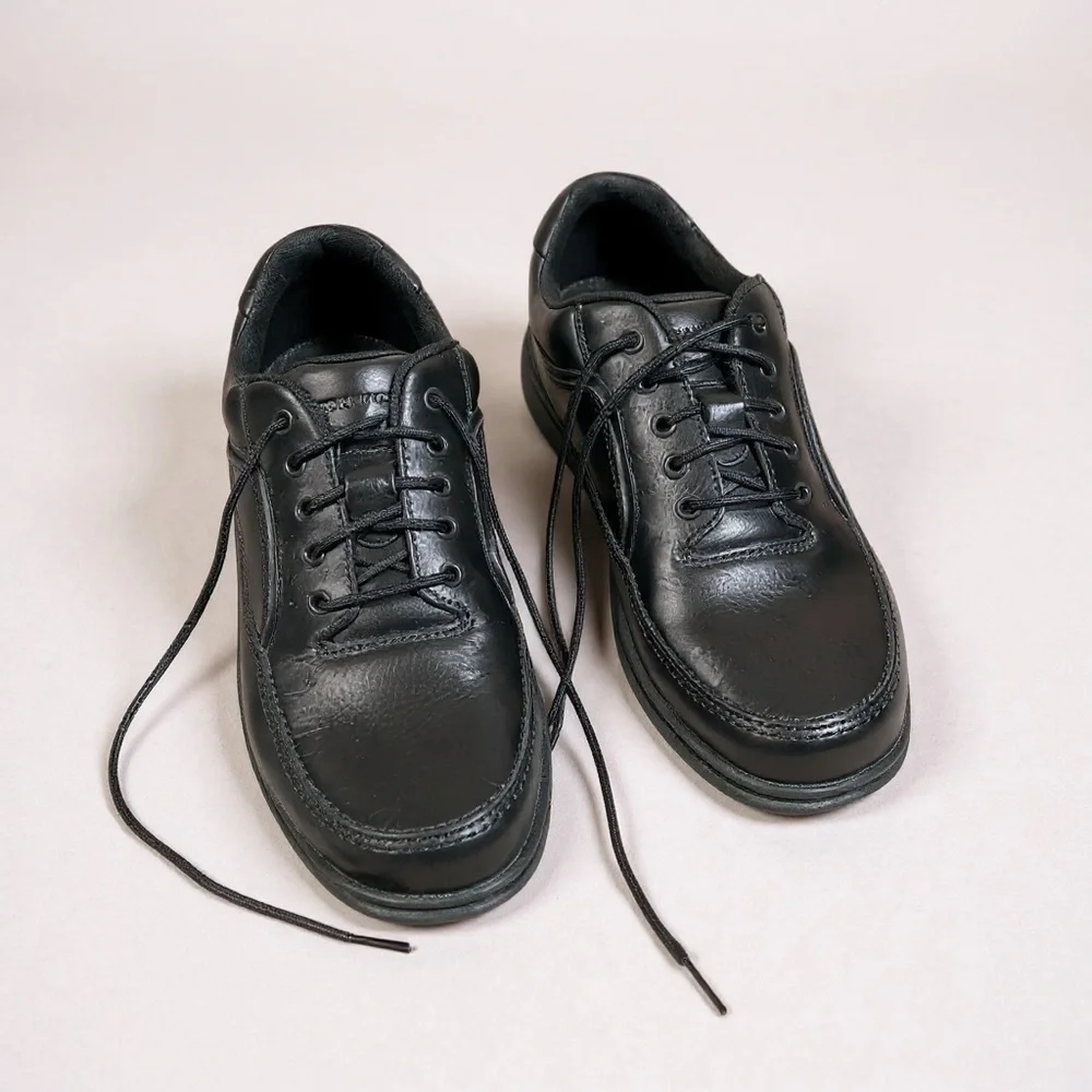 Rockport Men's Classic Black Leather Oxfords